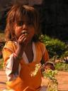 Girl in the street.